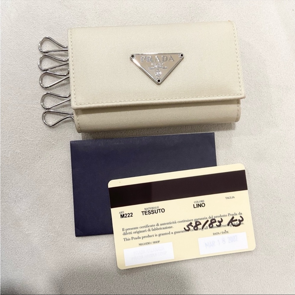 Prada key holder